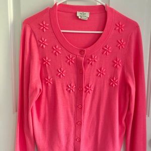 Kate Spade Coral Cardigan